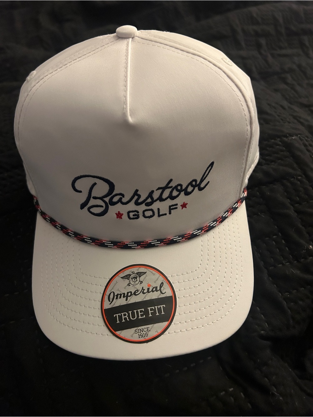 Barstool golf rope hat